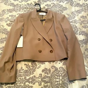 BRAND NEW! Never worn. Babaton crop blazer. Size small.